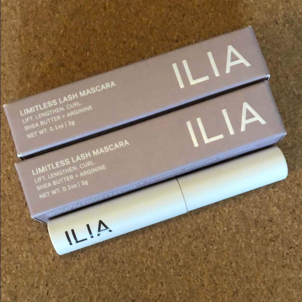 ILIA Limitless Lash Mascara - Quantity 2 color After Midnight Travel Size